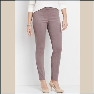 NWT - Lilac Pull On Bengaline Skinny Ankle Pant - M Short